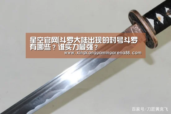 星空官网|斗罗大陆出现的封号斗罗有哪些?